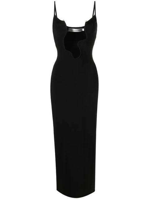 Christopher Esber Salacia plunge maxi dress - Black - zdjęcie produktu nr 1