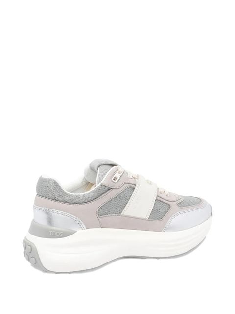 Tod's lace-up platform sneakers - Grey