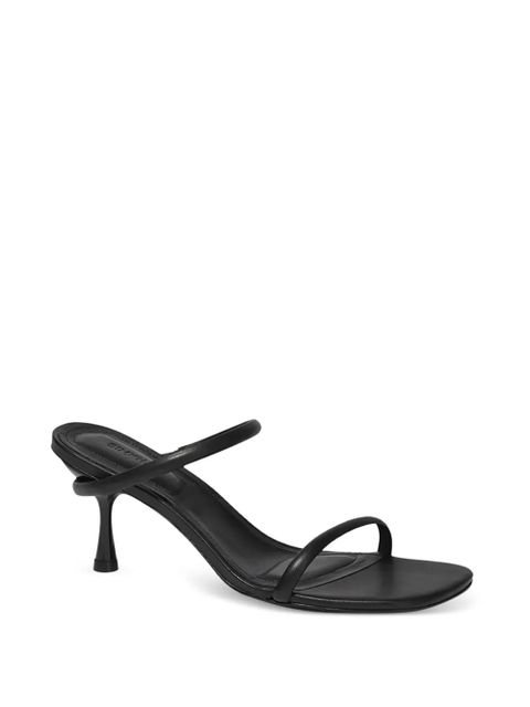 Simkhai 65mm Siren strap sandals - Black