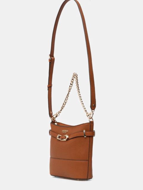 Guess torebka SILVYE kolor brązowy HWBG95 27040