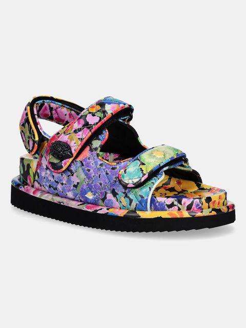 Kurt Geiger London sandały skórzane Orson damskie kolor multicolor na platformie 3469609109 - zdjęcie produktu nr 1