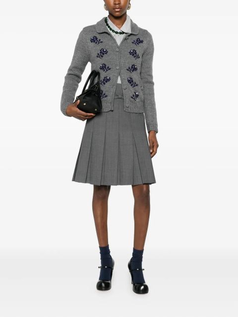 SHUSHU/TONG pleated skirt - Grey - zdjęcie produktu nr 2