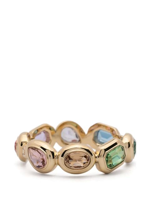 Swarovski mixed-cuts multicoloured bracelet - Gold