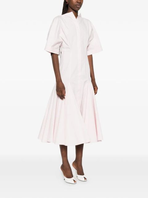 Jacquemus La Moisson pleated midi dress - Pink