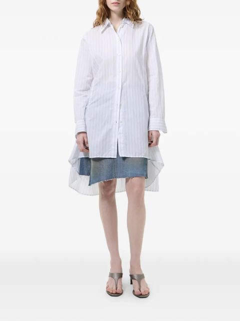 OUR LEGACY Flux stripe-pattern shirt - White