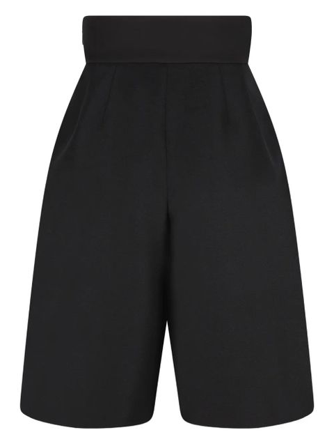 Valentino Garavani bow-detail shorts - Black - zdjęcie produktu nr 2