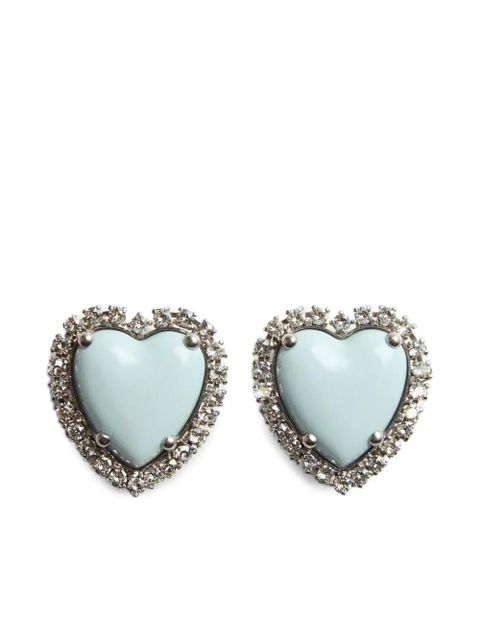 Valentino Garavani Coeur Hyperbole earrings - Silver - zdjęcie produktu nr 1