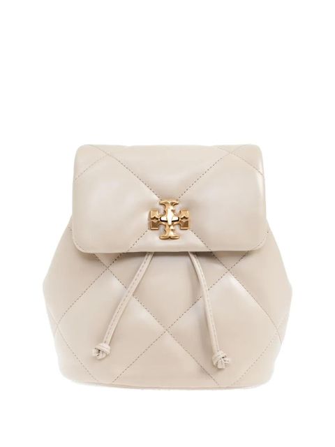 Tory Burch mini Kira Diamond quilted backpack - Neutrals - zdjęcie produktu nr 1