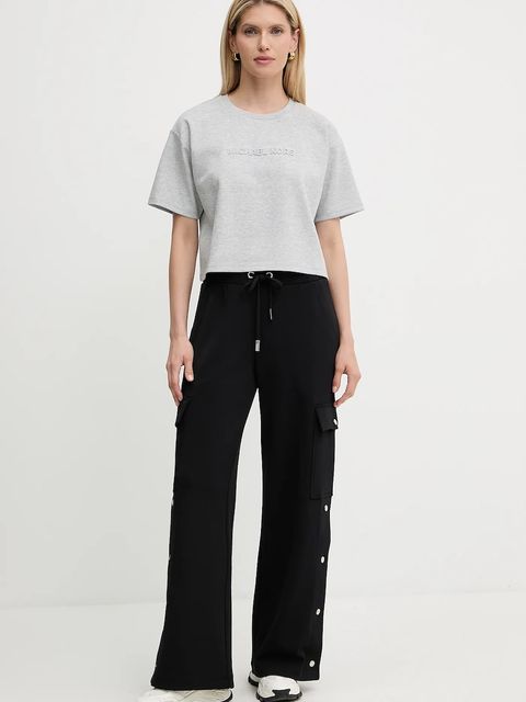 MICHAEL Michael Kors t-shirt damski kolor szary MT551T65MF - zdjęcie produktu nr 2