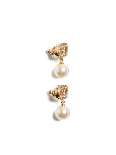 Valentino Garavani Vlogo Signature earrings - Gold
