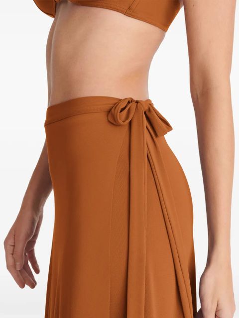ERES Julieta beach skirt - Brown