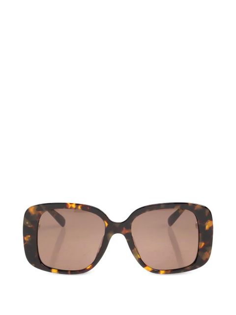 Tory Burch geometric-frame sunglasses - Brown - zdjęcie produktu nr 1