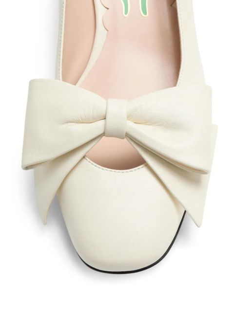 Valentino Garavani 45mm Bowow pumps - Neutrals