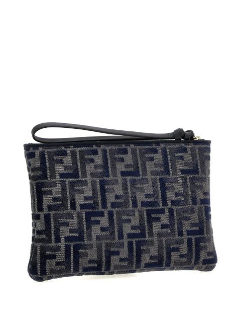FENDI Peekaboo clutch bag - Blue - zdjęcie produktu nr 2