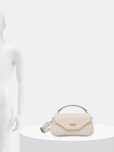 Guess torebka VALLA kolor beżowy HWQG81 22200