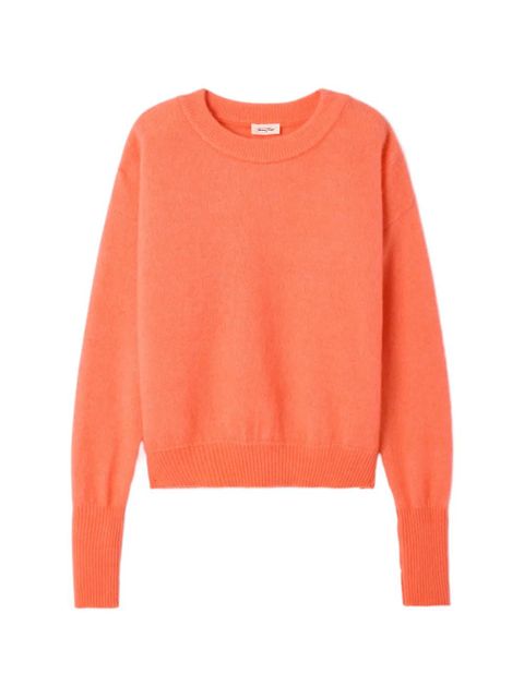 American Vintage long-sleeve crew-neck sweater - Orange - zdjęcie produktu nr 1