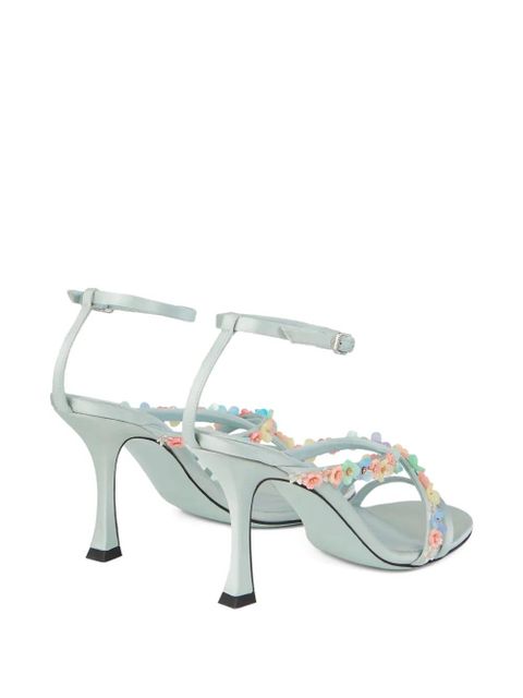 Jimmy Choo 90mm Blanche sandals - Brown