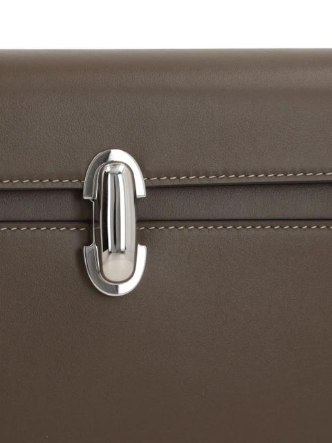 Savette turn-lock flap shoulder bag - Brown - zdjęcie produktu nr 2