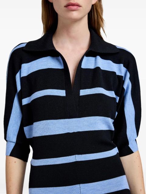 Proenza Schouler Solana midi dress - Blue