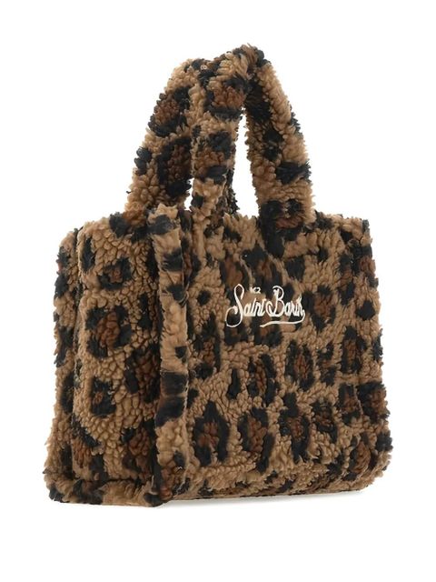 MC2 Saint Barth animal-print tote bag - Brown - zdjęcie produktu nr 2