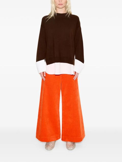 Simon Miller Pip Poplin combo sweater - Brown - zdjęcie produktu nr 2