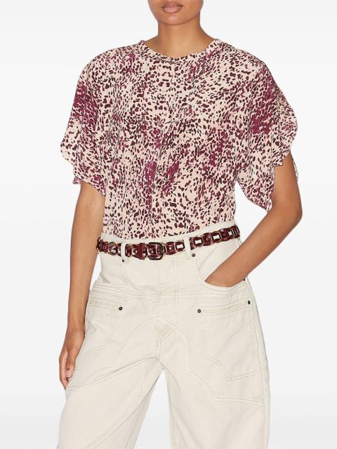 ISABEL MARANT Karlita top - Purple