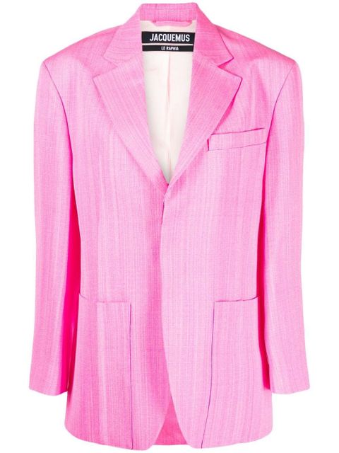 Jacquemus La Veste D'Homme single-breasted blazer - Pink - zdjęcie produktu nr 1