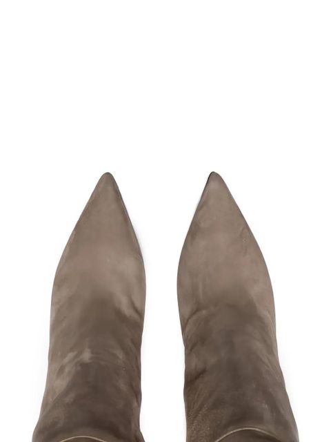 Jimmy Choo 85mm Alizze pointed-toe knee-high boots - Neutrals - zdjęcie produktu nr 2