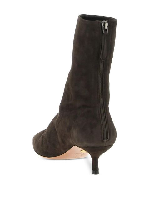 Aquazzura 50mm Montmartre ankle boots - Brown