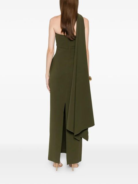 Solace London Demi maxi dress - Green