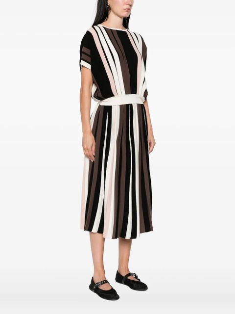 Weekend Max Mara striped batwing top - Black