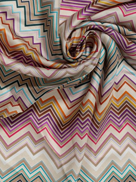 Missoni zigzag scarf - Neutrals