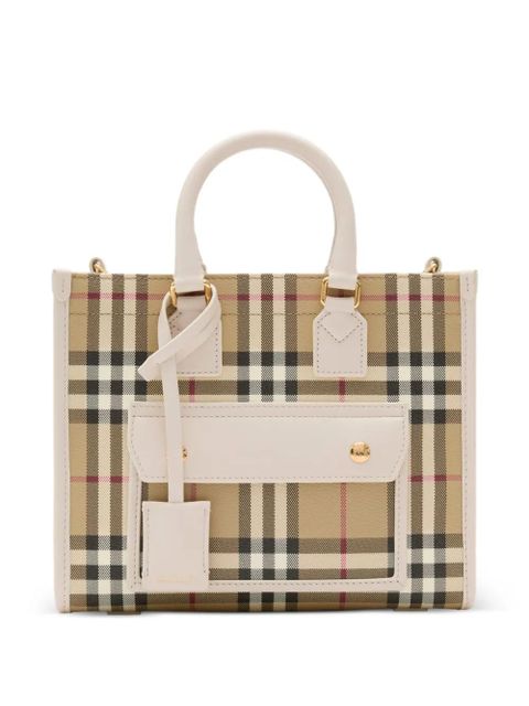 Burberry mini freya tote - Neutrals - zdjęcie produktu nr 1