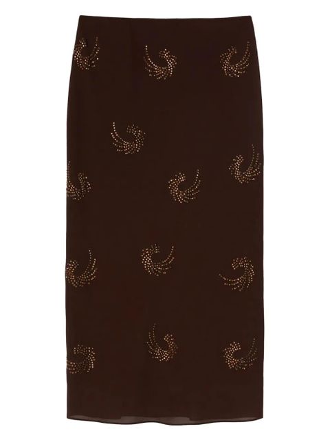 PINKO Pavese skirt - Brown - zdjęcie produktu nr 2