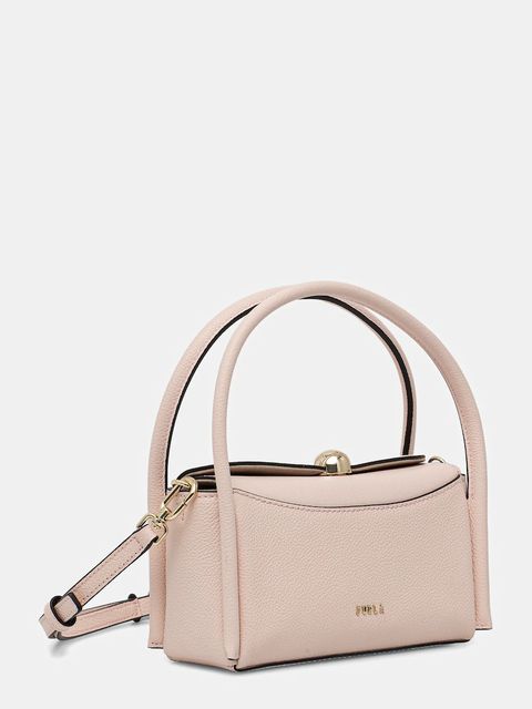 Furla torebka skórzana Nicole Mini Boston Bag - zdjęcie produktu nr 2