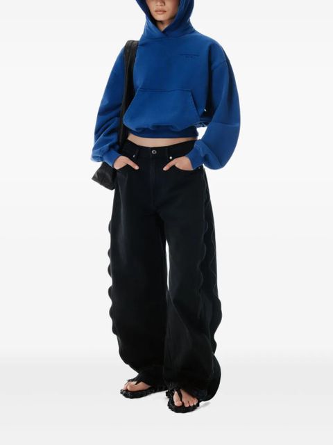 Alexander Wang zip-detail jeans - Black - zdjęcie produktu nr 2