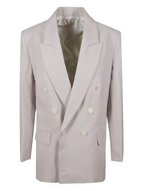 Victoria Beckham double-breasted jacket - Neutrals - zdjęcie produktu nr 1