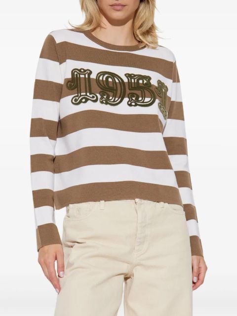 Max Mara striped sweater - Brown