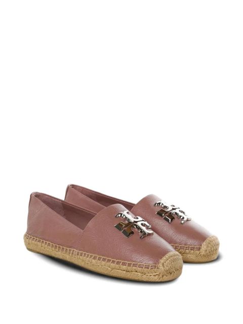 Tory Burch Eleanor logo-plaque flat espadrilles - Pink - zdjęcie produktu nr 2