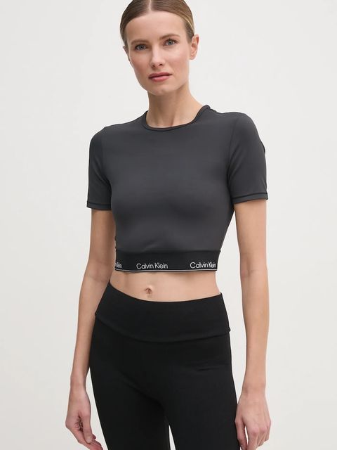 Calvin Klein Performance t-shirt treningowy kolor czarny LVGWS5K144 - zdjęcie produktu nr 2