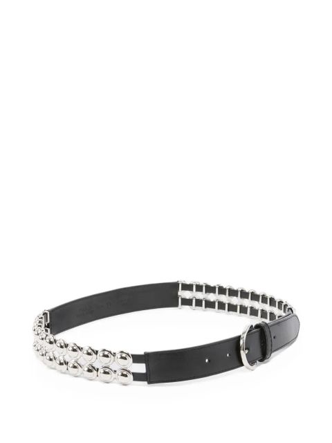 PINKO studded belt - Black - zdjęcie produktu nr 2