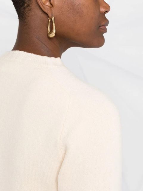 Jil Sander crew-neck knitted jumper - Neutrals