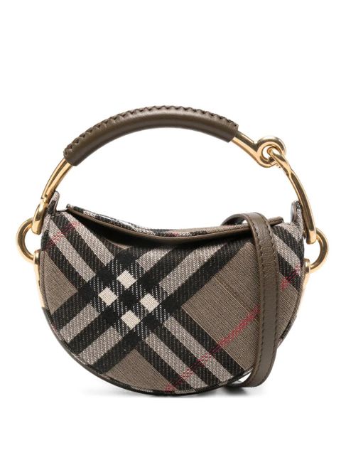 Burberry Bridle checked tote bag - Grey - zdjęcie produktu nr 1