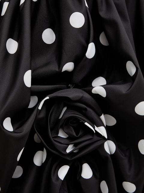 The Sleeper sukienka kolor czarny maxi rozkloszowana ARDR10G097R