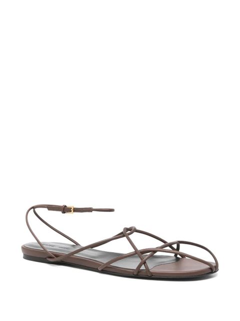 KHAITE Loulou sandals - Brown - zdjęcie produktu nr 2