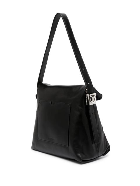 Off-White leather shoulder bag - Black