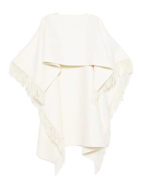 TOTEME fringe-detailing scarf - White - zdjęcie produktu nr 1