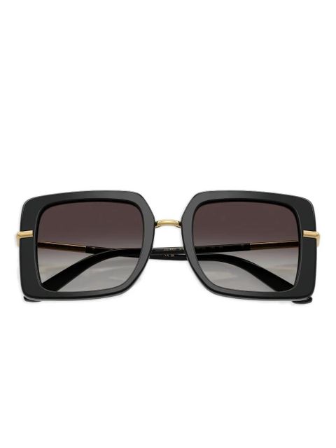 Dolce & Gabbana Eyewear square-frame sunglasses - Black - zdjęcie produktu nr 2