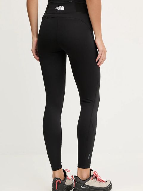 The North Face legginsy sportowe Winter Warm damskie kolor czarny gładkie NF0A8DKBJK31