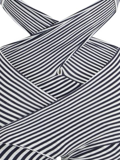 Jean Paul Gaultier striped jumpsuit - White - zdjęcie produktu nr 2